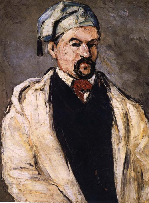 Paul Cezanne Wears cotton cap s Dominic Uncle oil painting picture